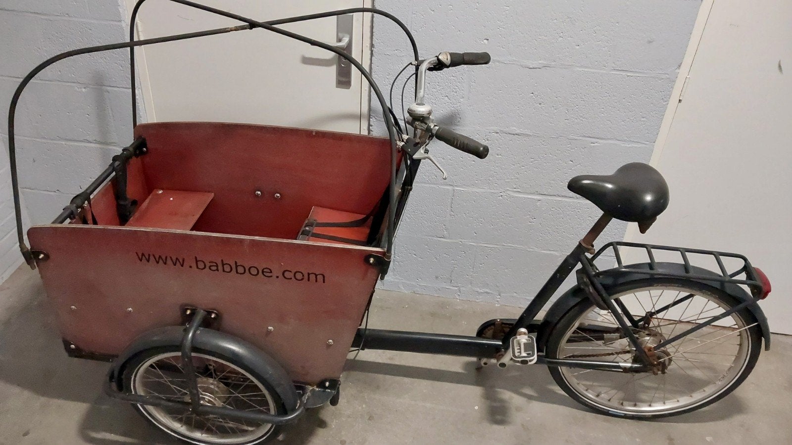 Fiets Babboe Big bakfiets 4 kinderen / Huisdier Babboe dog, Fietsen en Brommers, Fietsen | Bakfietsen, Overige merken, 4 kinderen of meer