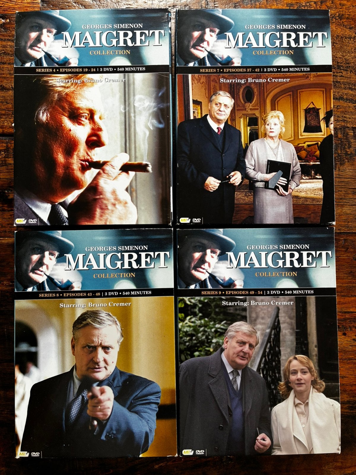 verzamelboxen DVD detective Maigret, Alle leeftijden, Ophalen of Verzenden, Gebruikt, Misdaad