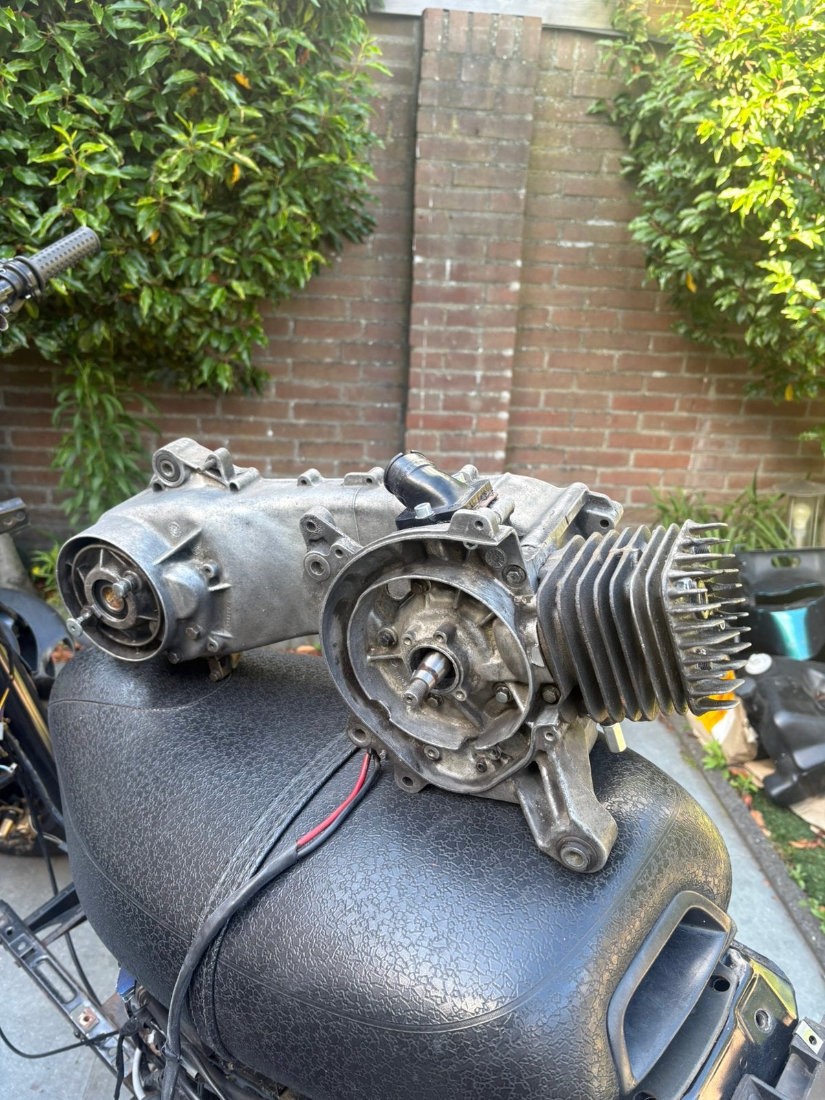 2takt 50cc lang carter, Ophalen of Verzenden, Zo goed als nieuw, Blok, Piaggio