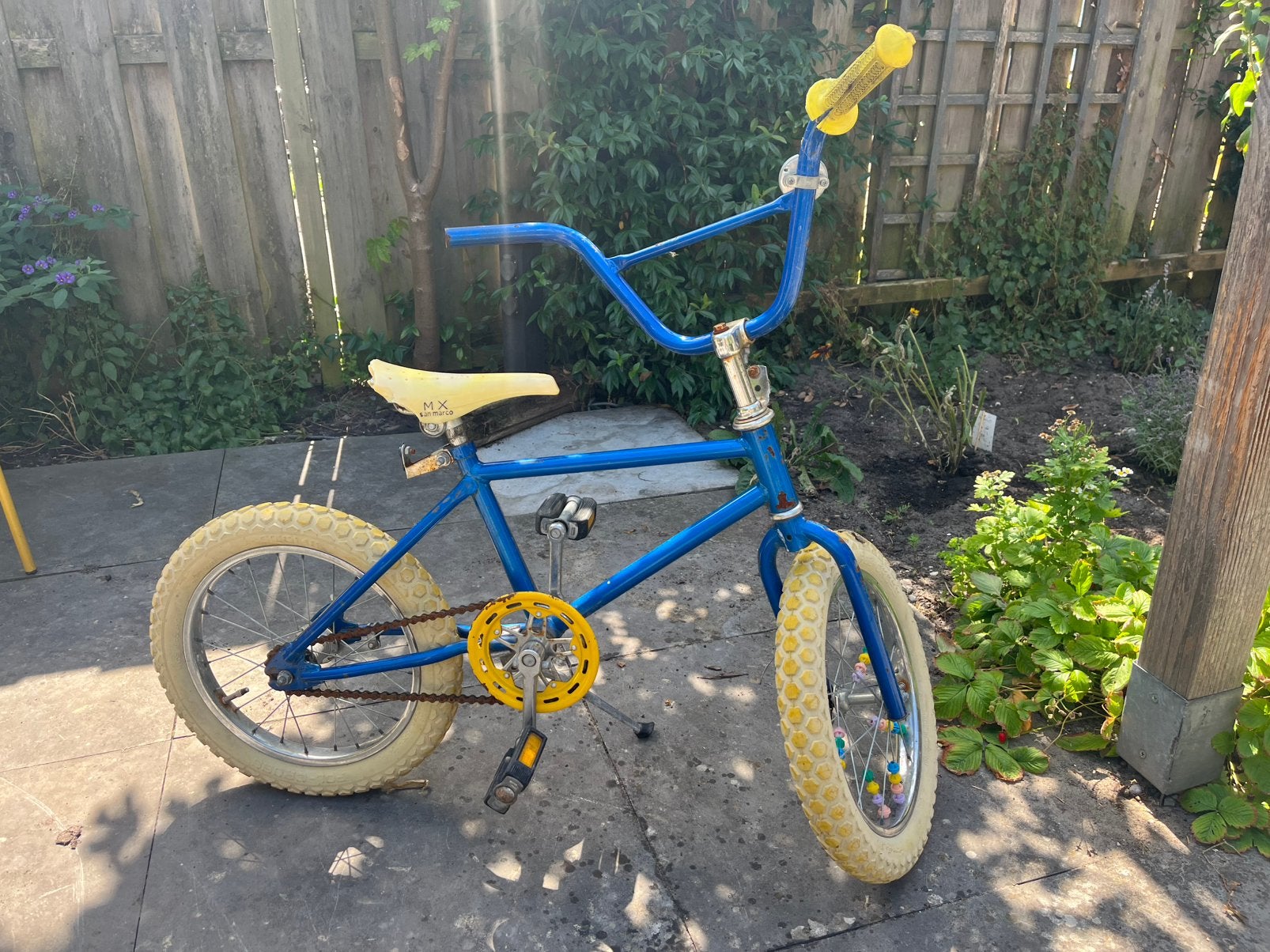 Prachtige vintage kinderfiets 16 inch om op te knappen, Fietsen en Brommers, Ophalen, Gebruikt, 16 tot 20 inch
