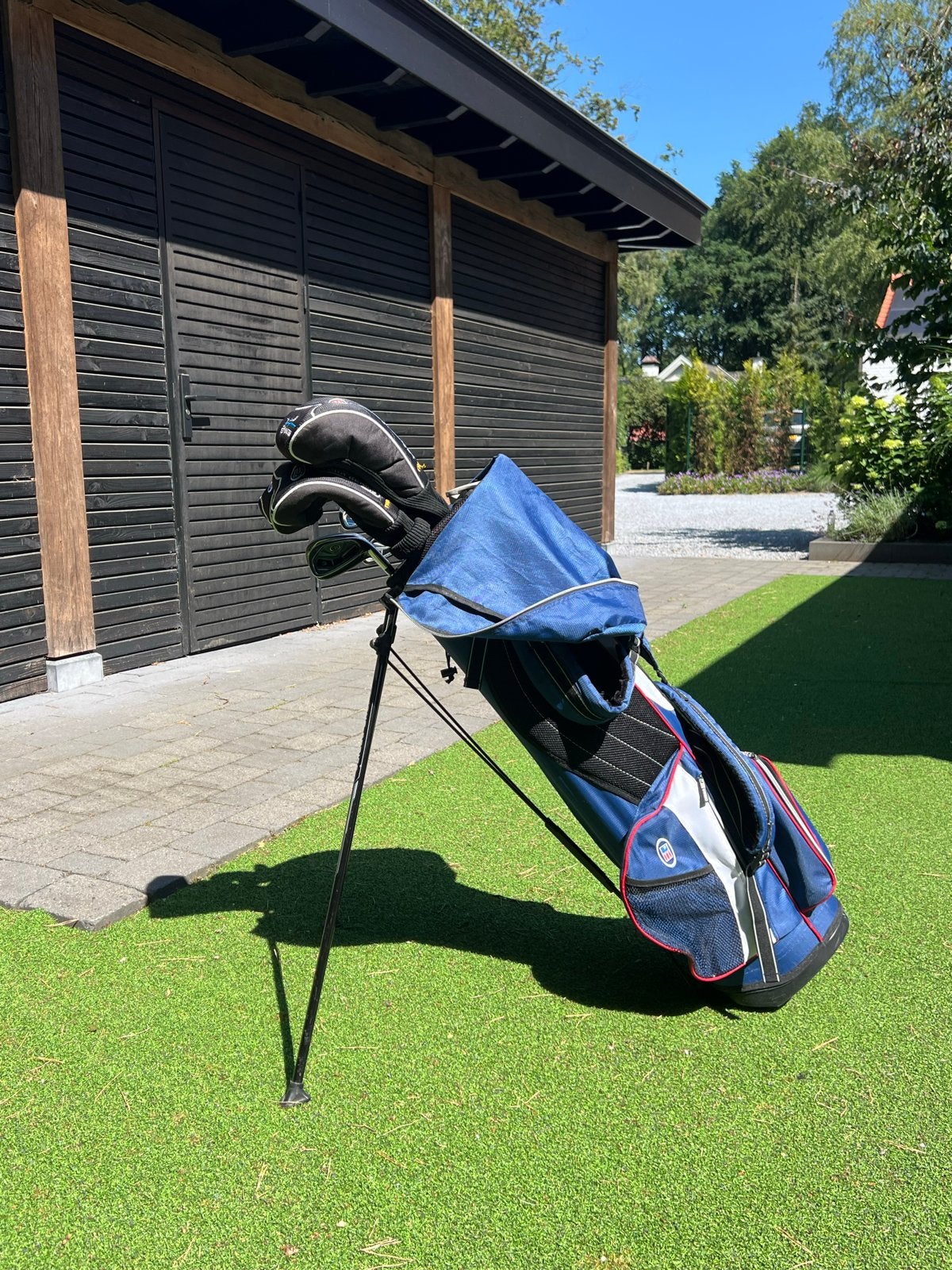 Complete Junior golf set graphite voor +/- 6 tot 15 jaar., Sport en Fitness, Golf, Ophalen, Gebruikt, Set, Overige merken