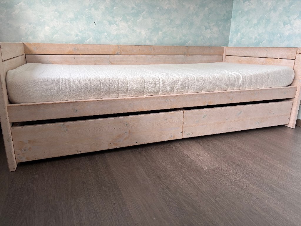 lifetime bed, Ophalen, 85 tot 100 cm, Gebruikt, Matras