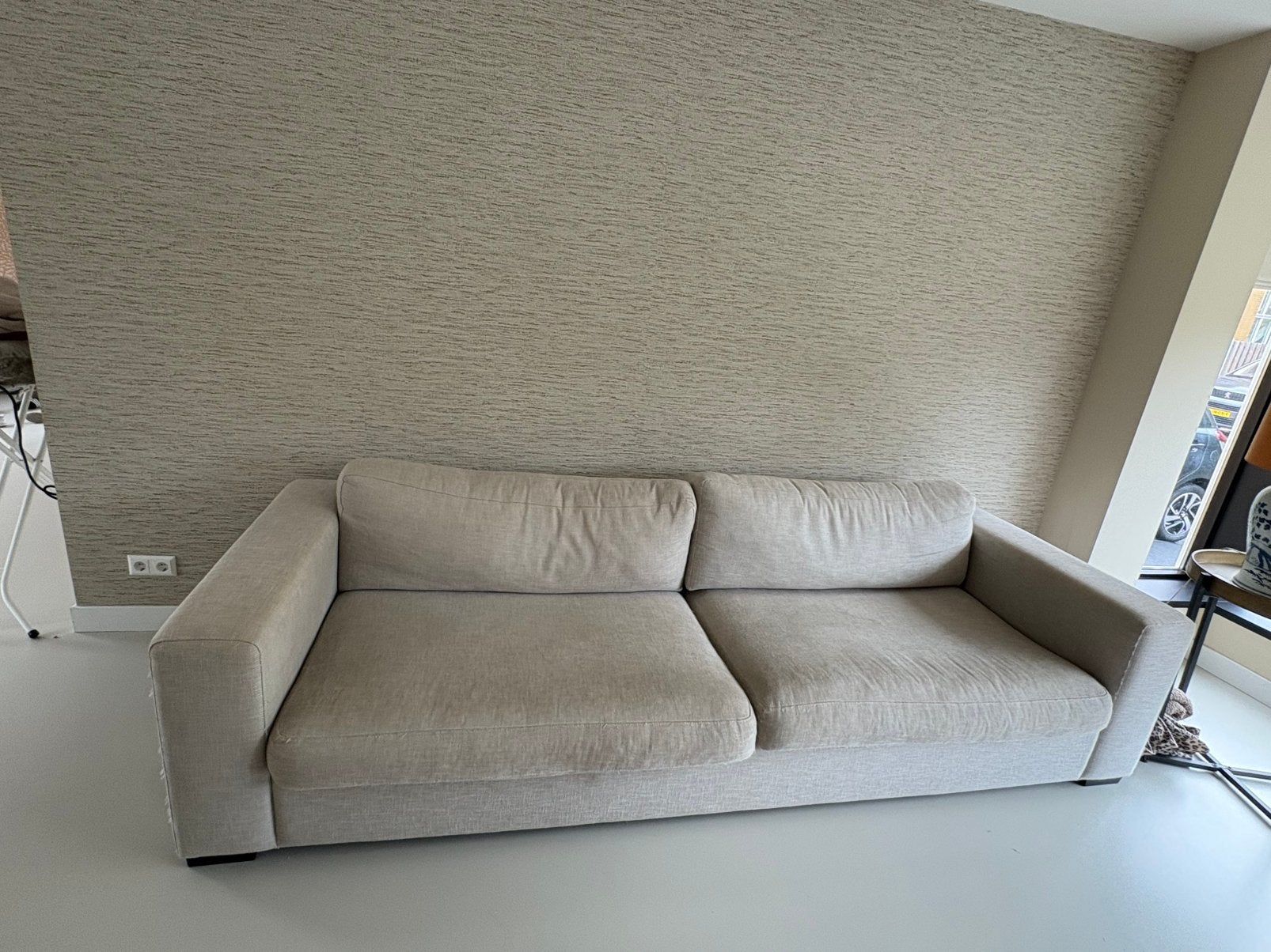 Bank Keijser & Co gratis af te halen, Huis en Inrichting, Ophalen, 250 tot 300 cm, Gebruikt, 100 tot 125 cm