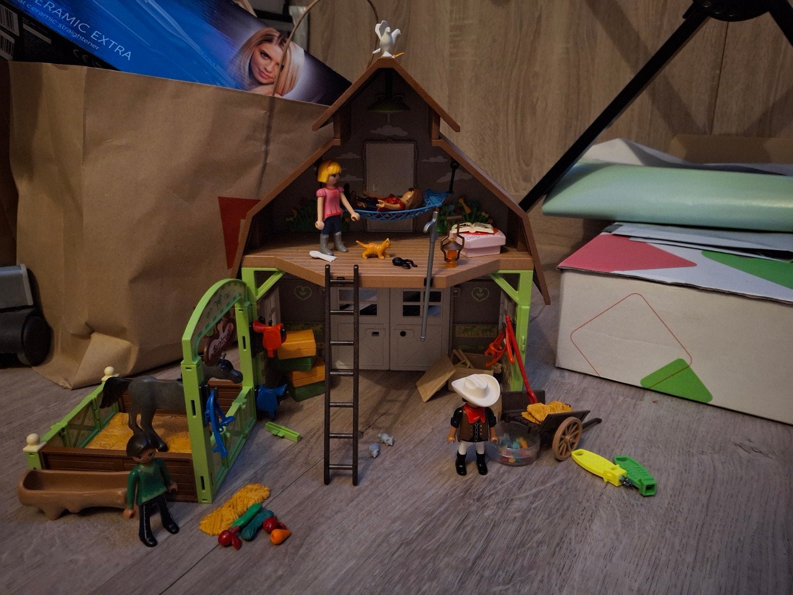 Playmobil Spirit stal / schuur (70118), Ophalen of Verzenden, Zo goed als nieuw