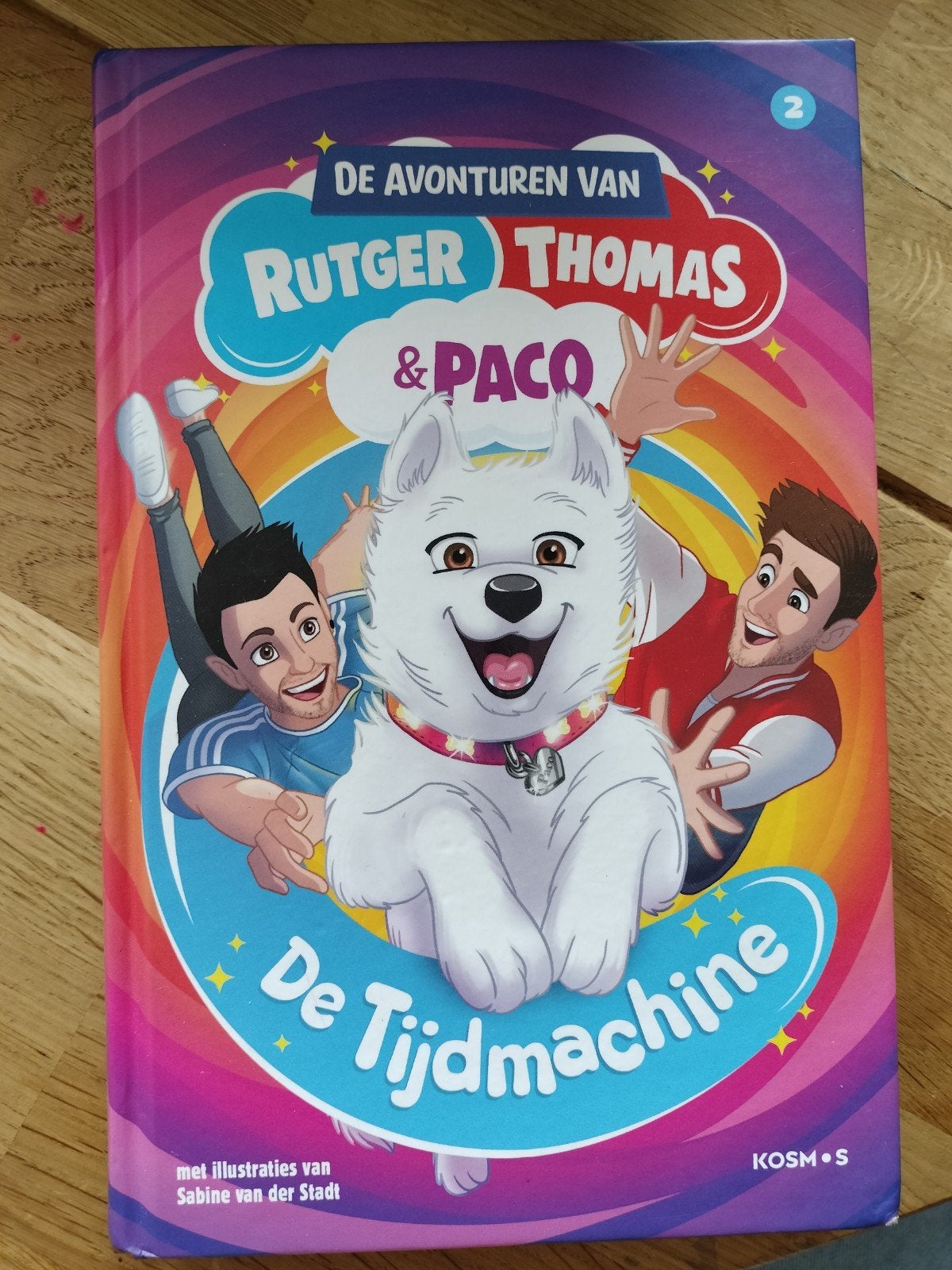 De Avonturen van Rutger, Thomas & Paco: De Tijdmachine, Ophalen of Verzenden, Gelezen, Rutger Vink, Thomas van Grinsven, Fictie algemeen