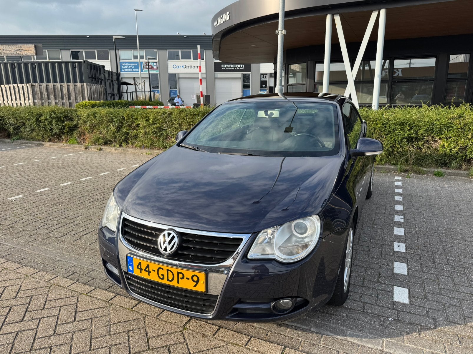 Volkswagen Eos 1.4 TSI 2008 Ketting vervangen!, Voorwielaandrijving, Zwart, 4 cilinders, 122 pk