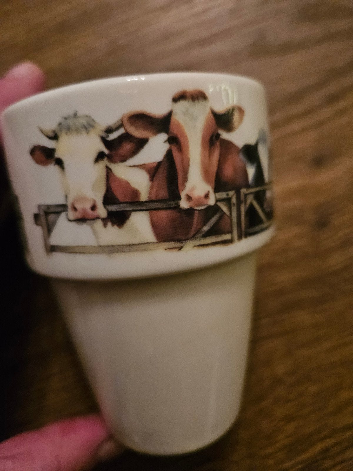 Mok/beker met koeienprint - World of Jet by Ter Steege, Huis en Inrichting, Keuken | Servies, Keramiek, Landelijk/Boerenbont, Zo goed als nieuw