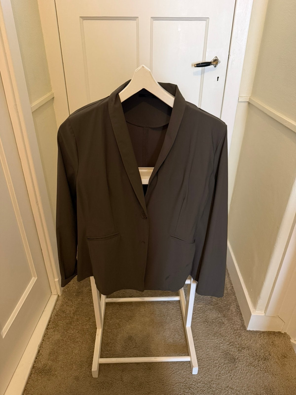 Colbert/jas van travelstof pitti donna maat xxl diep groen, Ophalen of Verzenden, Zo goed als nieuw, Maat 46/48 (XL) of groter