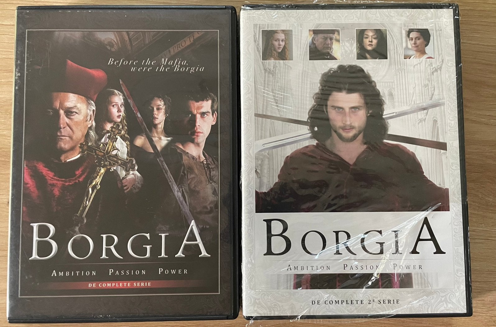 Borgia (Seizoenen 1 en 2), Engels, Vanaf 16 jaar, Nederlands, Seizoen 1