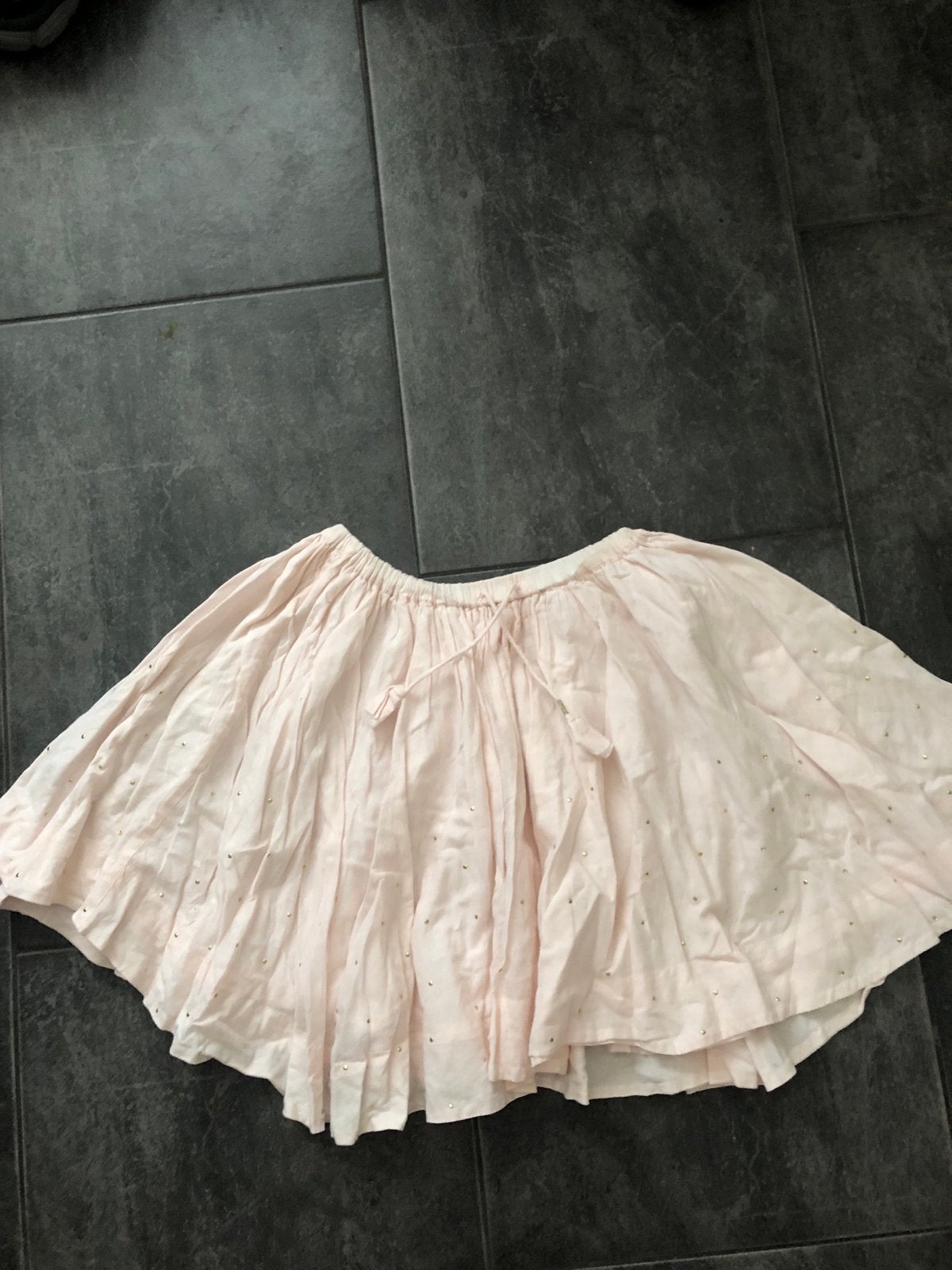 Mango Kids roze rokje met gouden stippen, Ophalen of Verzenden, Zo goed als nieuw, Meisje, Jurk of Rok