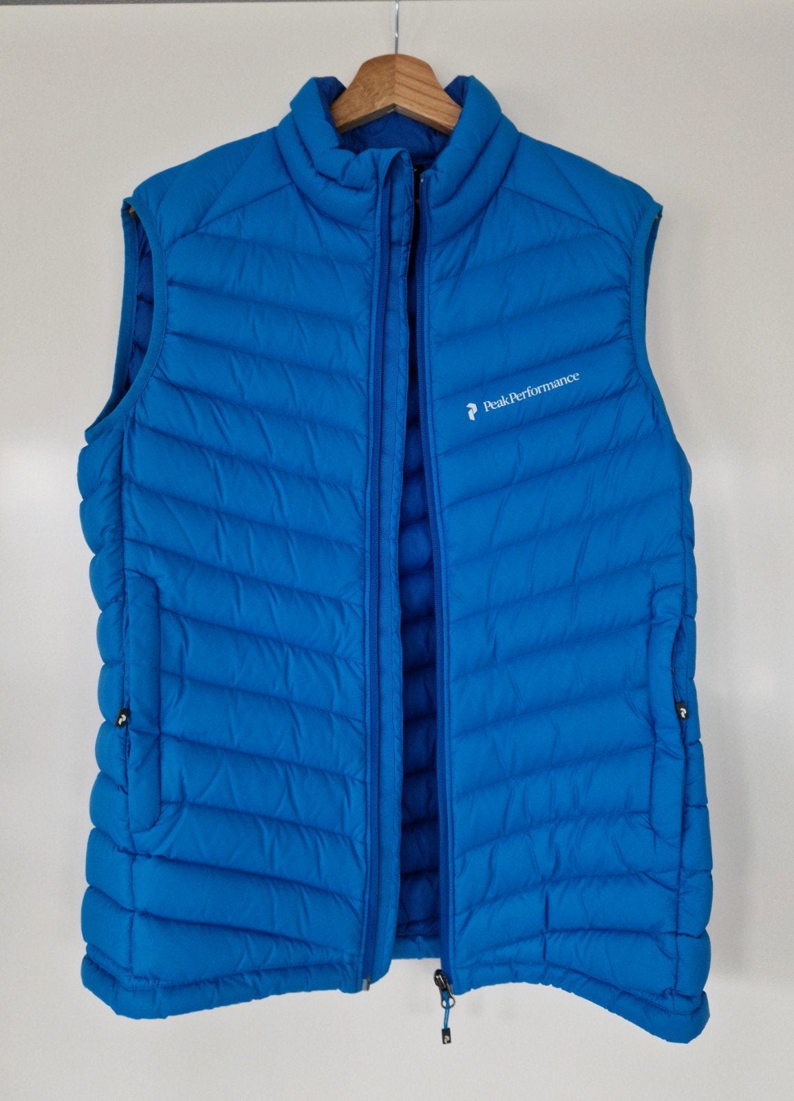 Blauwe peak performance bodywarmer maat medium, Kleding | Heren, Bodywarmers, Ophalen of Verzenden, Zo goed als nieuw, Peak performance