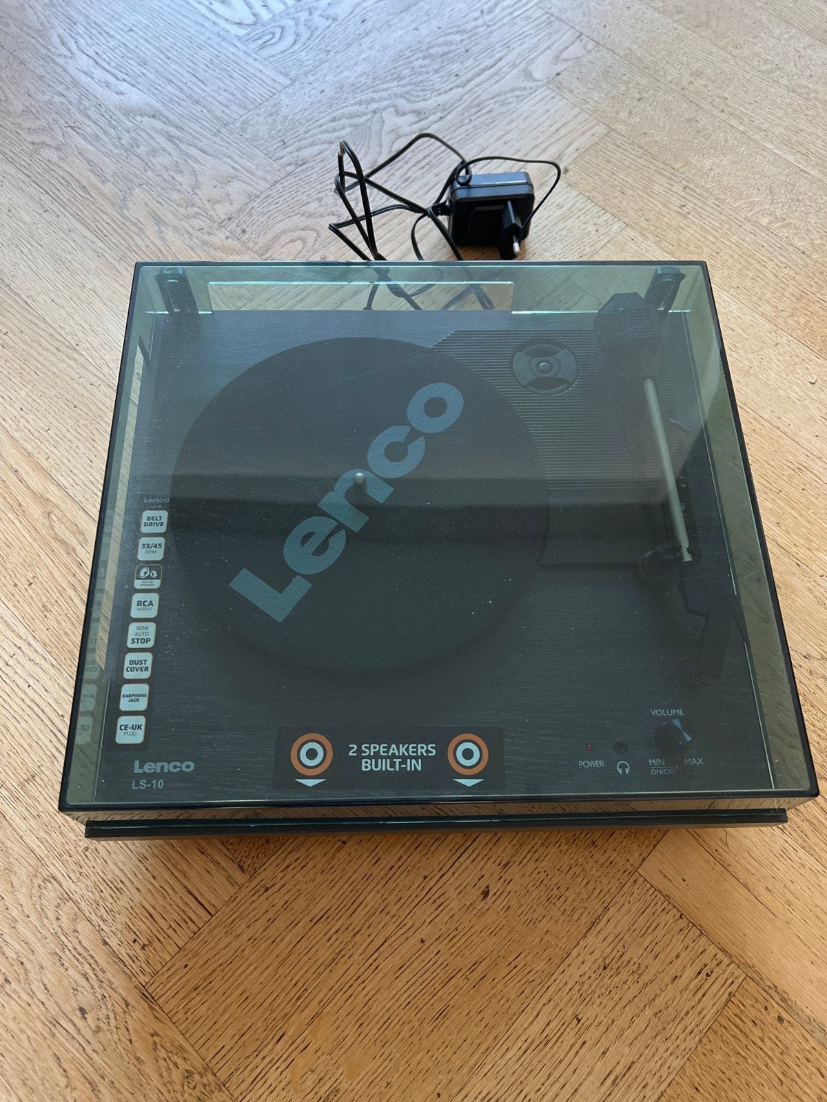 Nieuw: Lenco LS-10 Platenspeler met ingebouwde speakers, Ophalen of Verzenden, Gebruikt, Platenspeler