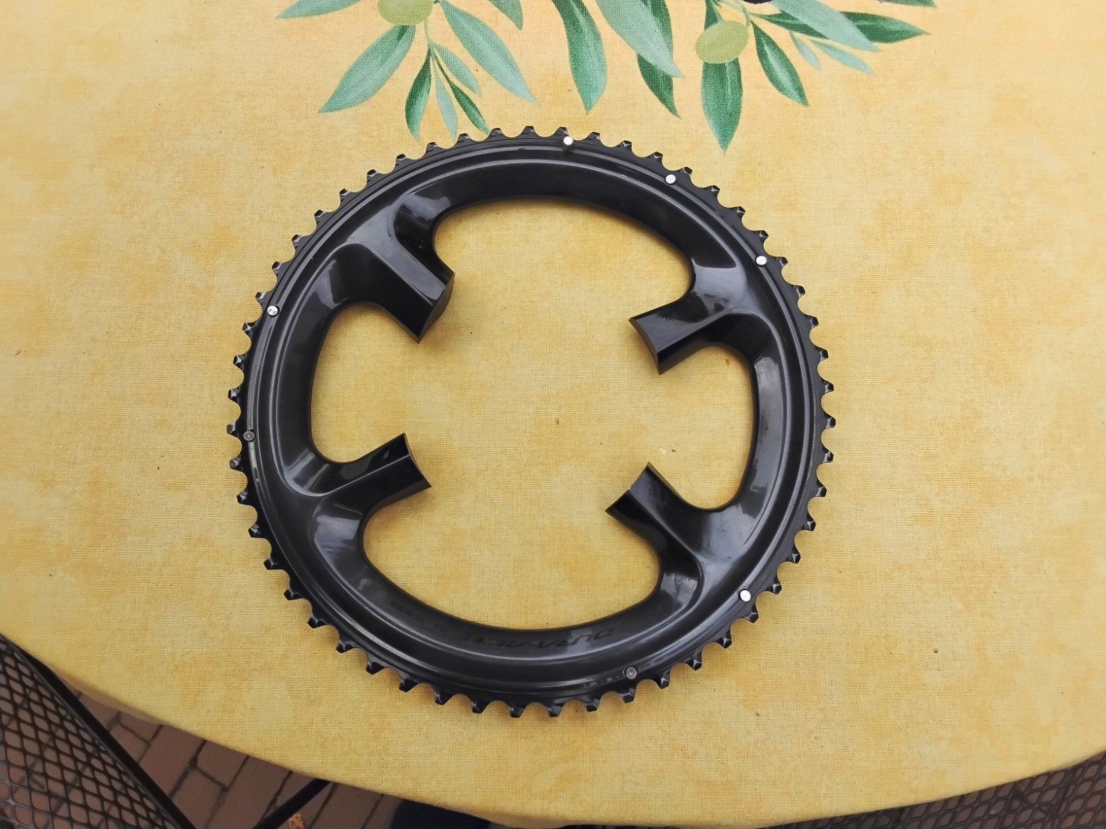 Shimano Dura-Ace 53/39T 11-speed kettingblad (buitenblad), Crankstel of Pedalen, Gebruikt, Racefiets, Ophalen of Verzenden