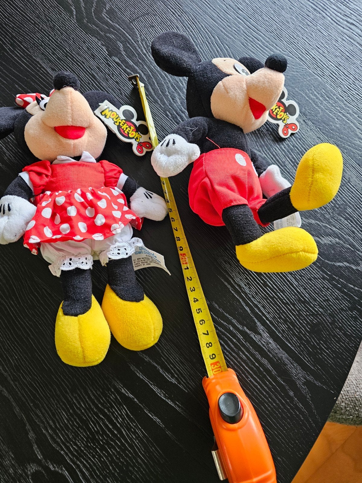 Mickey en Minny Mouse nieuw, Ophalen of Verzenden, Mickey Mouse, Nieuw, Knuffel