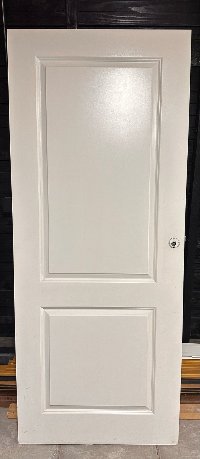 Binnendeur 83x201 cm - Wit, Paneeldeur, Ophalen, Gebruikt, 80 tot 100 cm, Binnendeur