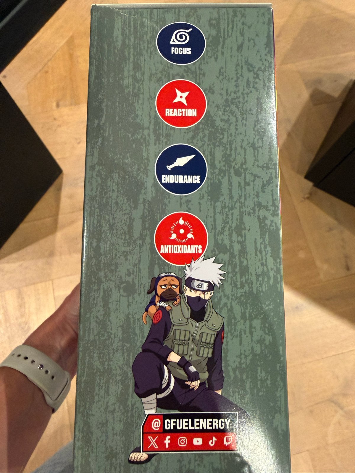 G FUEL  Naruto Shippuden “Sharingan” Collector’s Box, Ophalen of Verzenden, Nieuw