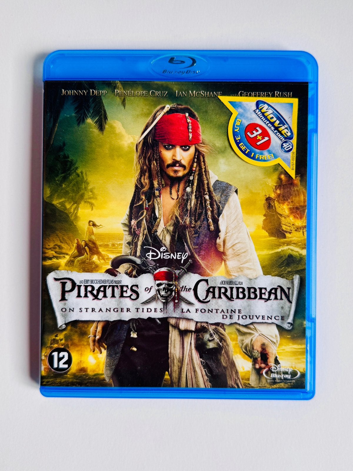 Pirates of the Caribbean: On Stranger Tides – Blu-ray, Ophalen of Verzenden, Zo goed als nieuw