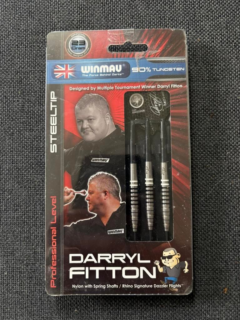 Winmau Darryl Fitton 23Gr, Sport en Fitness, Darts, Ophalen, Zo goed als nieuw, Pijlen