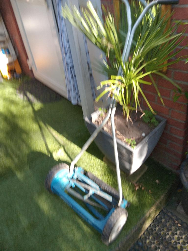 Hand grasmaier, Tuin en Terras, Grasmaaiers, Kooimesmaaier, Ophalen, Gebruikt