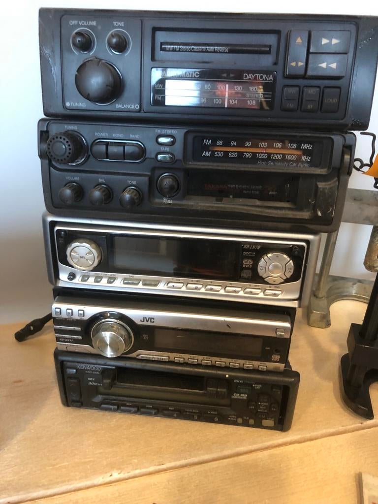 Diverse autoradio's - Werking onbekend, Ophalen of Verzenden, Gebruikt