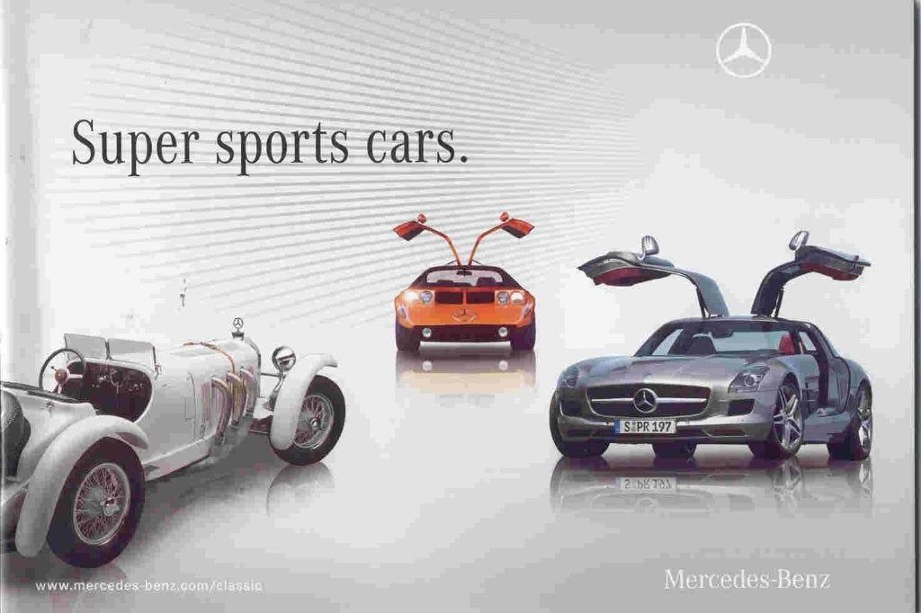 Mercedes-Benz Super sports cars C111, C112, 300 SL Simplex, Ophalen of Verzenden, Nieuw, Mercedes
