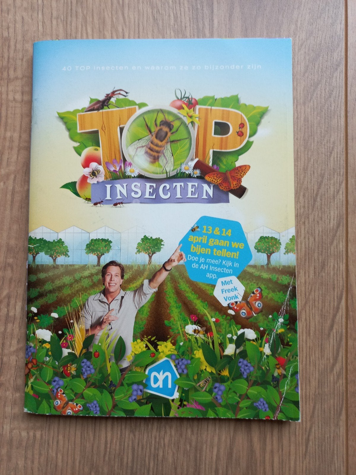 AH TOP Insecten verzamelboekje met Freek Vonk, Verzamelen, Supermarktacties, Albert Heijn, Ophalen of Verzenden