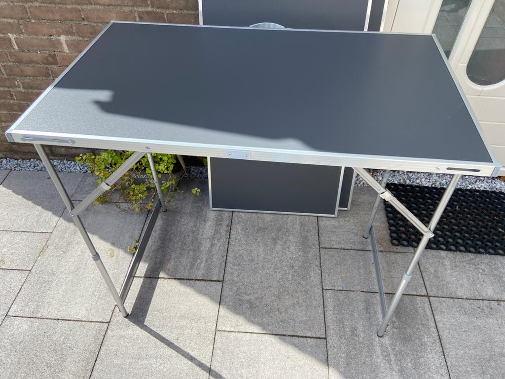 barbecue tafel camping tafel Behangtafel bijzettafel bbq, Ophalen of Verzenden, Zo goed als nieuw, Campingtafel