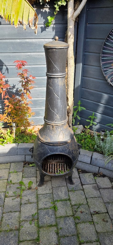 Buitenkachel, Tuin en Terras, Ophalen, Gebruikt