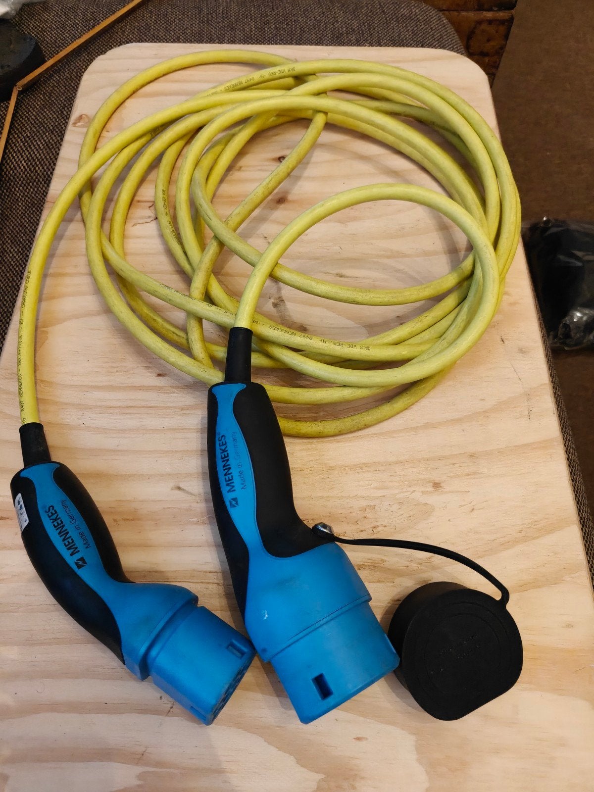 Mennekes EV Laadkabel Mode 3 - 20A/250V, Auto diversen, Ophalen of Verzenden, Gebruikt