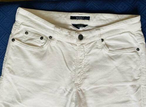 Gant jeans model Carol maat 29/34, Kleding | Dames, Ophalen of Verzenden, Zo goed als nieuw, Wit, W28 - W29 (confectie 36)