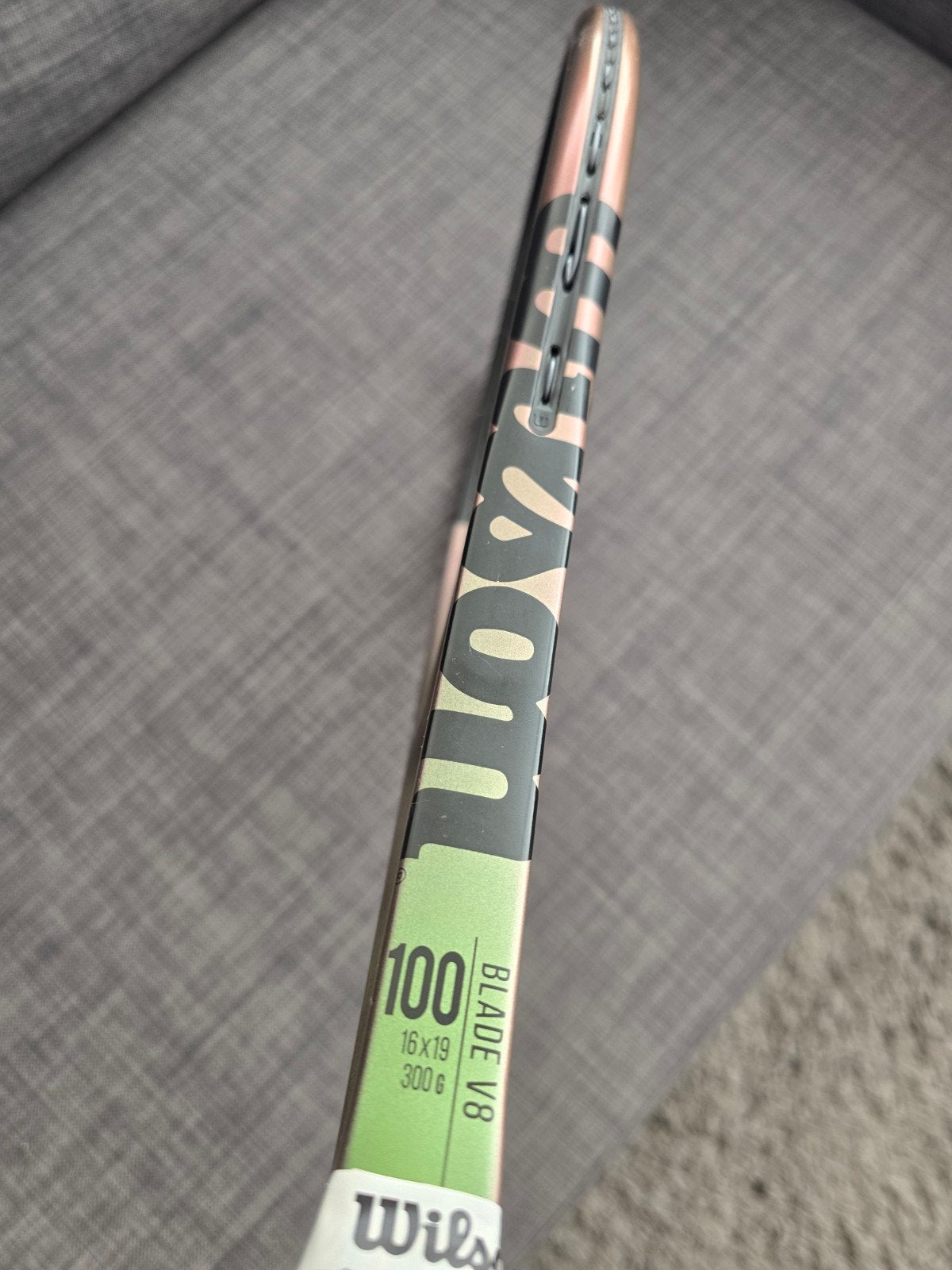 Wilson Blade v8 300gr L3 Tennisracket, Gebruikt, Ophalen of Verzenden, Wilson, Racket
