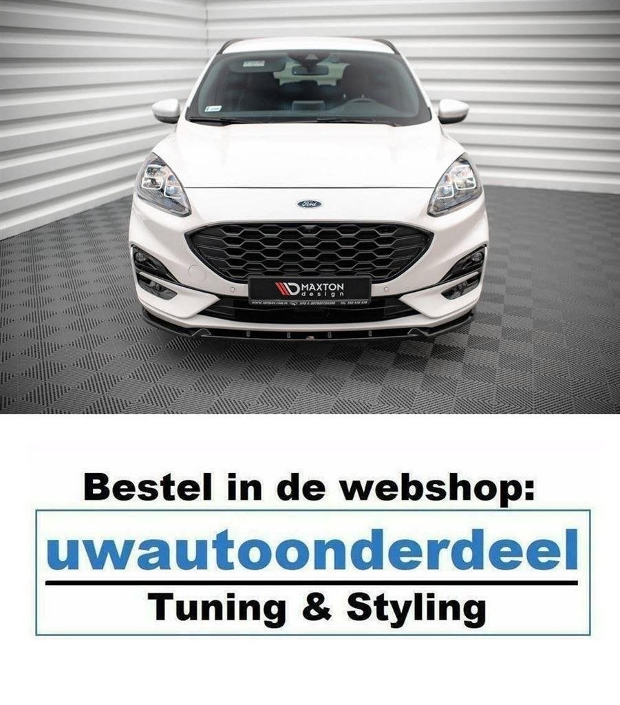 Maxton Spoiler Lip Splitter Voor Ford Kuga ST Line MK3