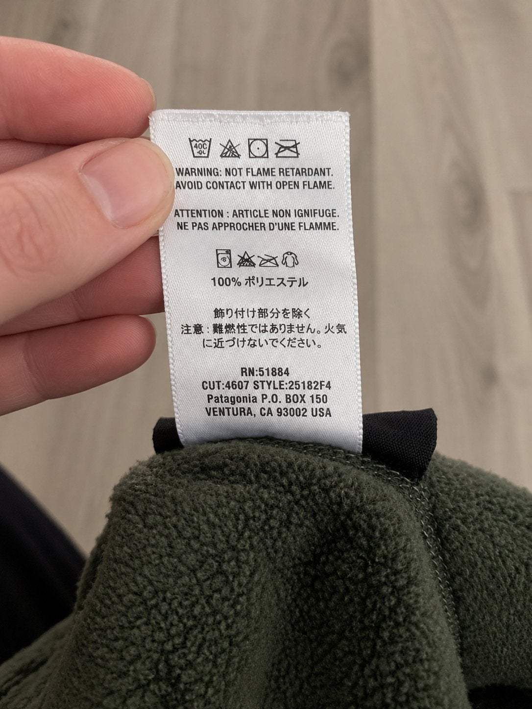 Patagonia Synchilla Fleece Bodywarmer XXL Olijfgroen, Patagonia Europe Coöperatief U.A., Verzenden, Directsales.europe@patagonia.com