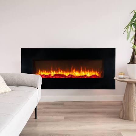 Livin Flame model Nottingham led haard, Huis en Inrichting, Haarden, Ophalen, Zo goed als nieuw, Hangende haard, Elektrische haard
