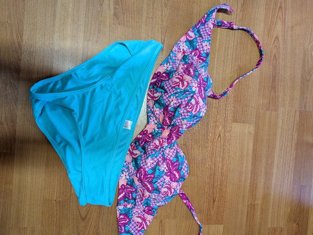 bikini 85d slip xl, Ophalen of Verzenden, Zo goed als nieuw, Meerkleurig, Bikini