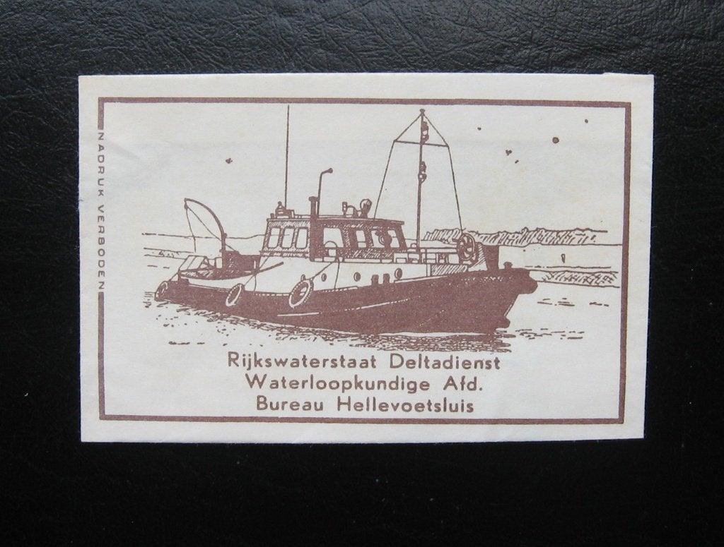 5400 Hellevoetsluis - Rijkswaterstaat Deltadienst, Verzenden, Nederland