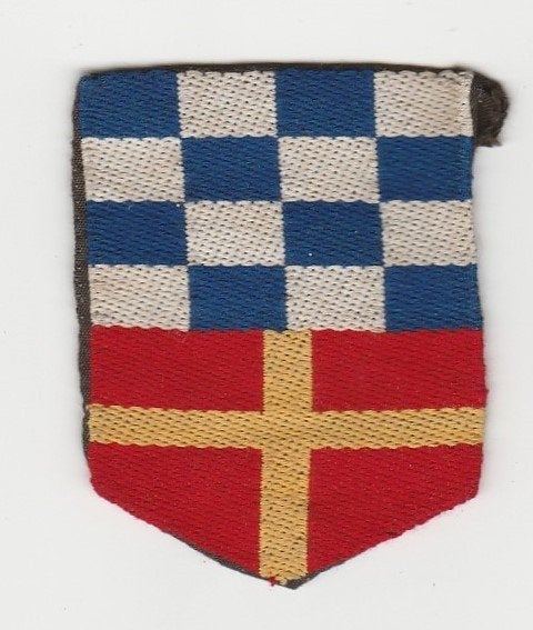 Embleem Nationale Reserve (Natres),, Verzenden, Landmacht, Nederland, Embleem of Badge