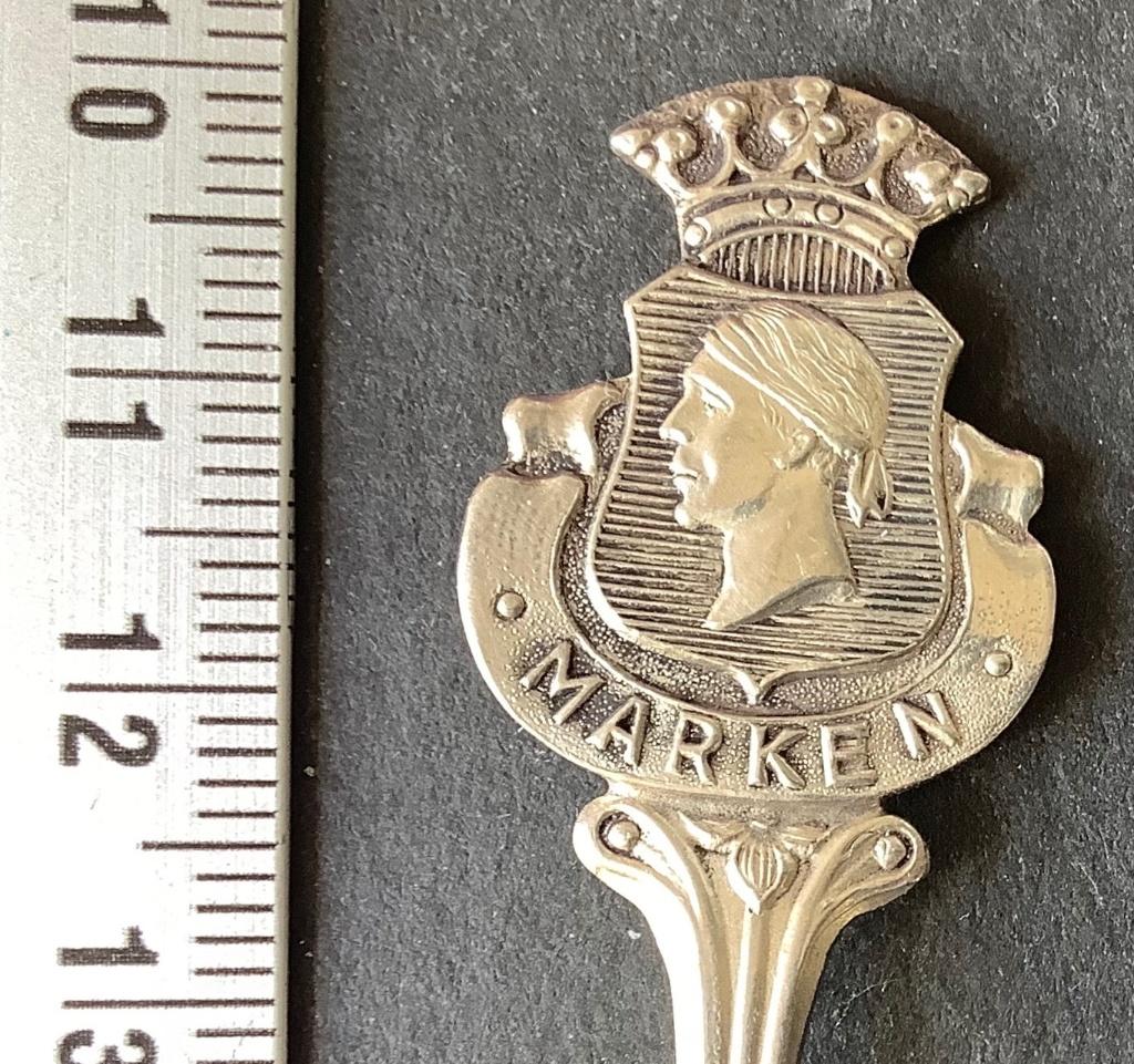 lepel, Marken, gemeentewapen, afbeelding in bak (L32, Ophalen of Verzenden, Gebruikt