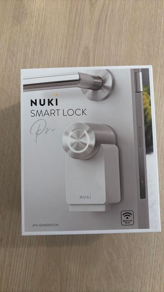 Nuki Smart lock Pro 4th gen, Ophalen of Verzenden, Nieuw, Overige materialen, Slot