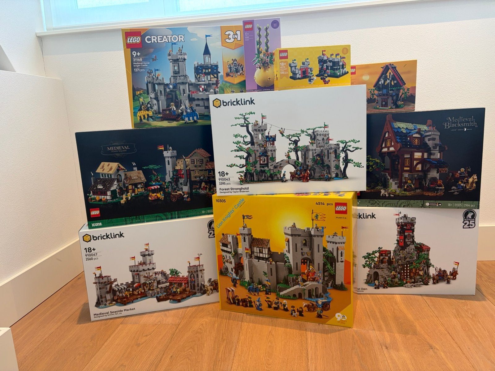 LEGO Castle Collectie (zie beschrijving), Lego, Ophalen of Verzenden, Zo goed als nieuw, Castle