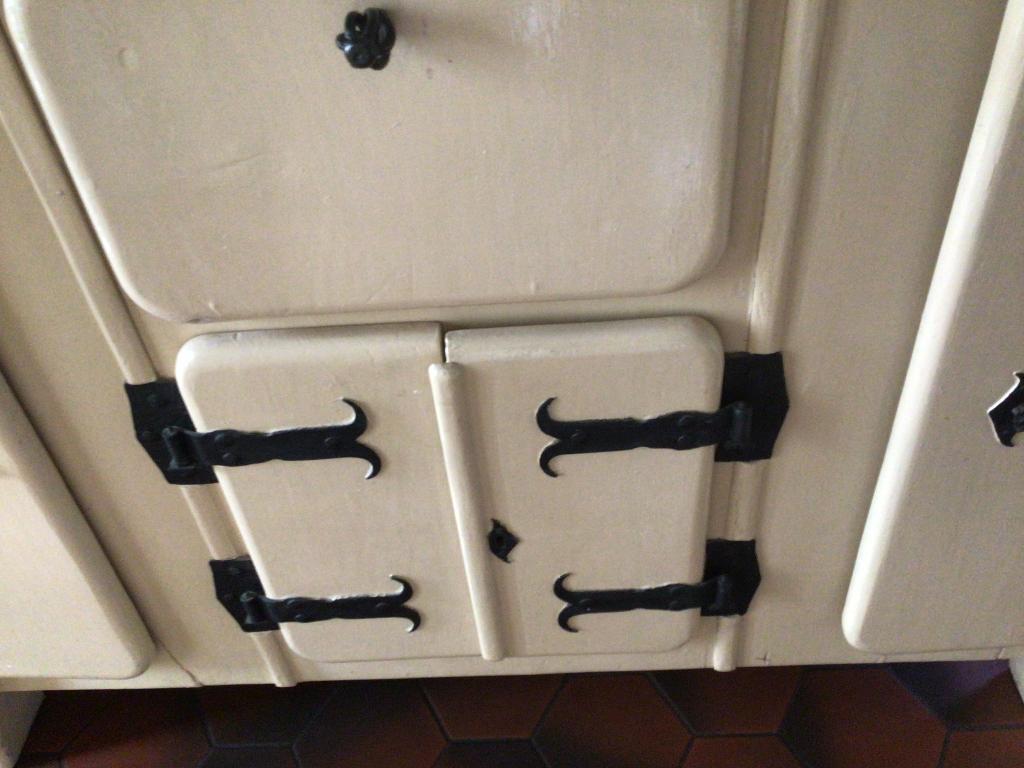 Eiken Dressoir kast, Ophalen, Gebruikt, Met deur(en), 150 tot 200 cm