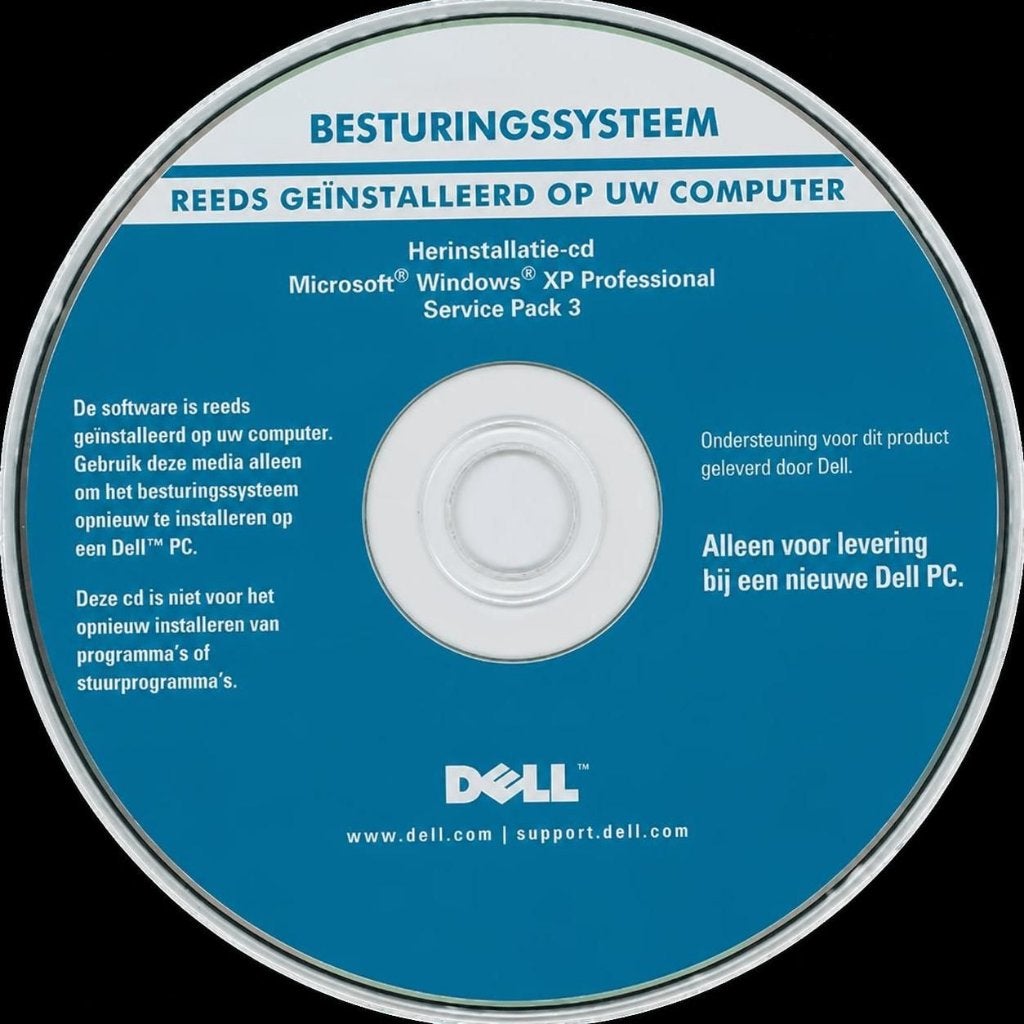 GEZOCHT Originele DELL Windows XP sp3 CD Nederlands, Computers en Software, Verzenden, Windows