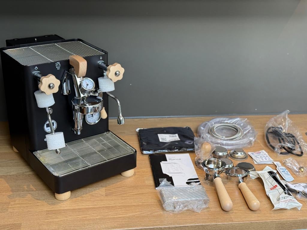 Lelit Bianca V3 Black Demo Garantie, Witgoed en Apparatuur, Koffiezetapparaten, Lelit, 10 kopjes of meer, Koffiemachine, Zo goed als nieuw