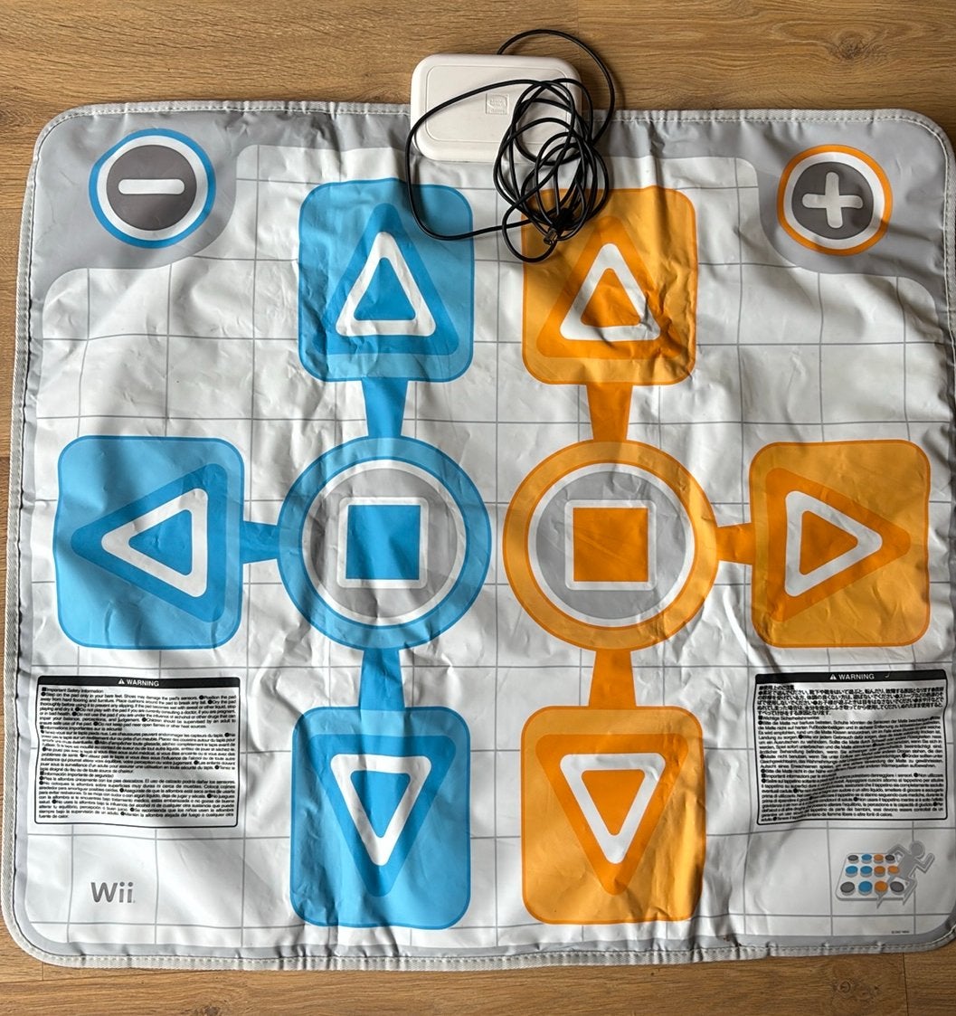 Wii dansmat Dance Mat Bandai Namco games (alleen de mat), Ophalen of Verzenden, Gebruikt, Wii, Balance Board of Dansmat
