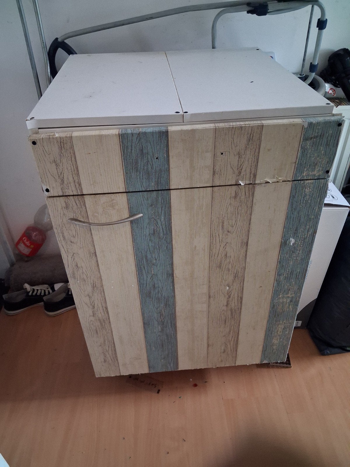 standaard keukenkastje beplakt, Huis en Inrichting, Woonaccessoires | Kisten, Ophalen of Verzenden, 50 tot 100 cm, 50 tot 75 cm
