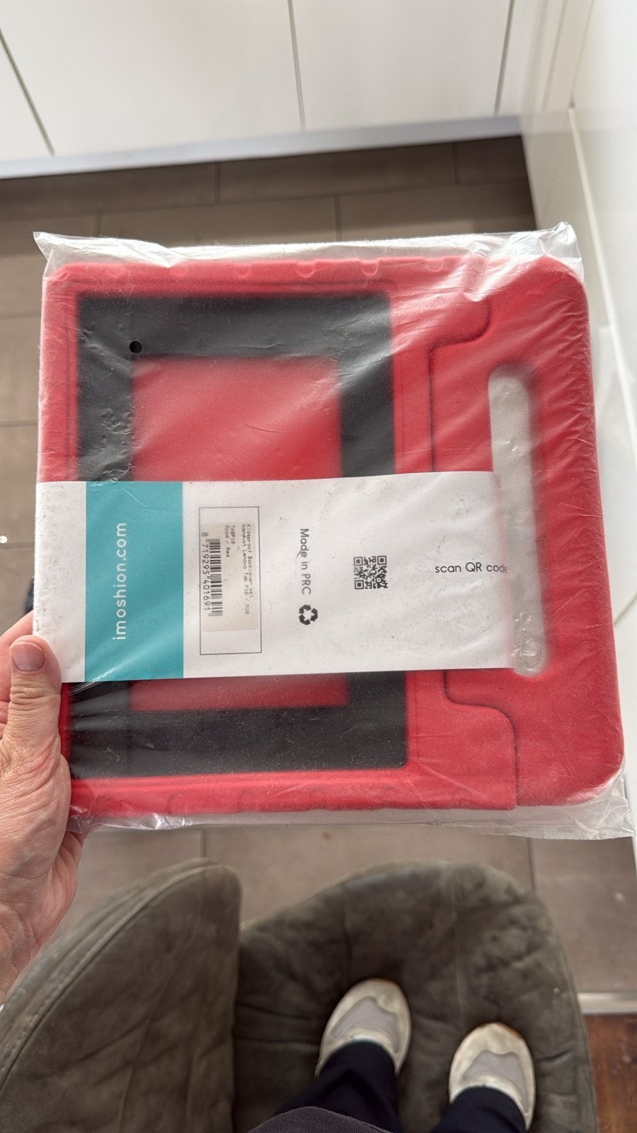 Nieuwe rode tablet hoes voor Lenovo Tab M10 (10.1 inch), Computers en Software, Tablet-hoezen, Ophalen of Verzenden, Nieuw, 10 inch