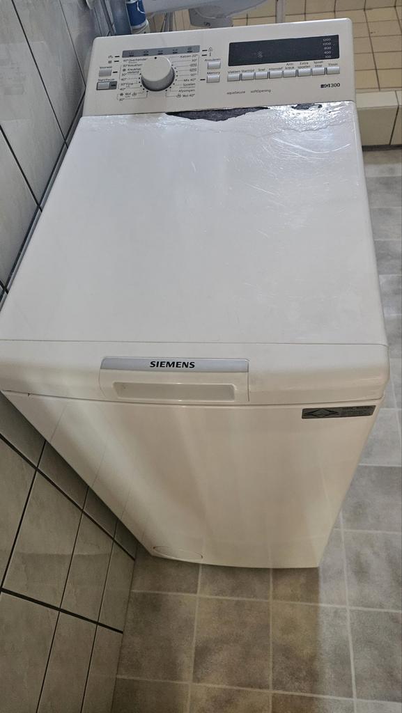 Siemens IQ300 Bovenlader Wasmachine - Gebruikt, Ophalen, 6 tot 8 kg, Bovenlader, Wolwasprogramma