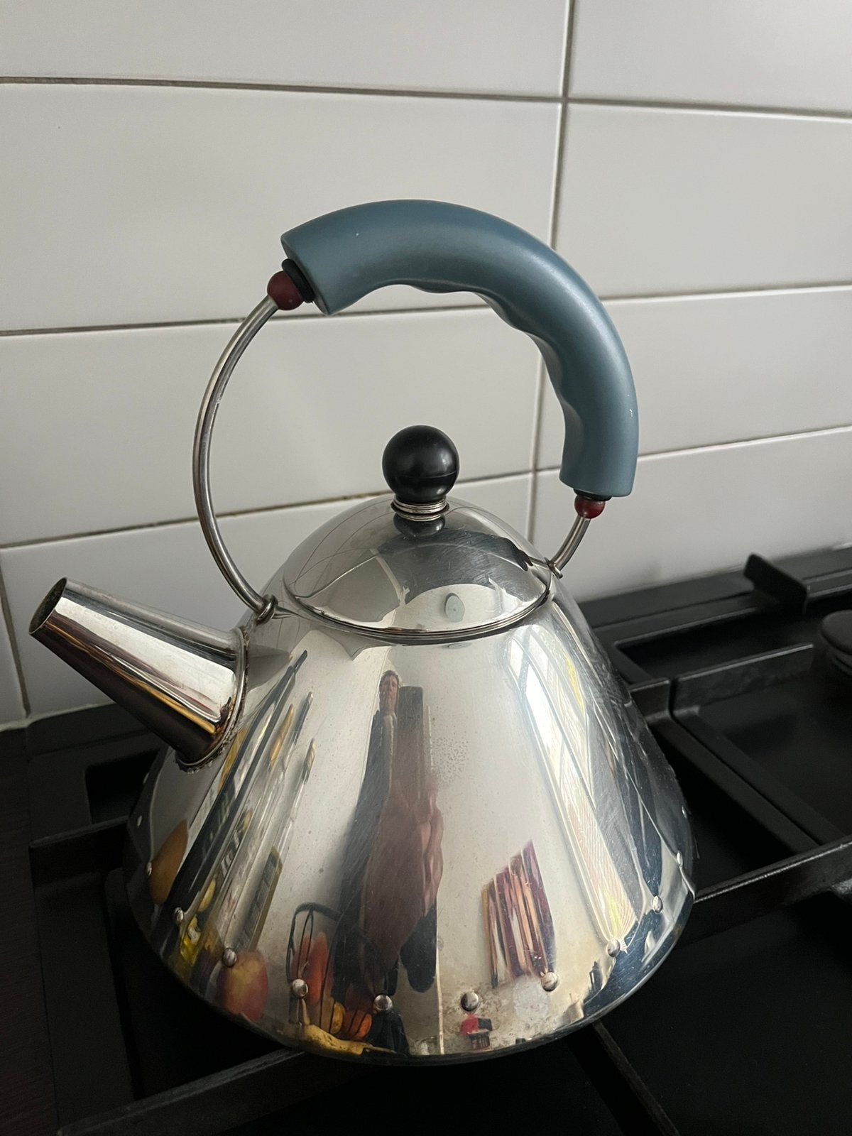 Alessi fluitketel, 1 tot 2 liter, Ophalen of Verzenden, Zo goed als nieuw