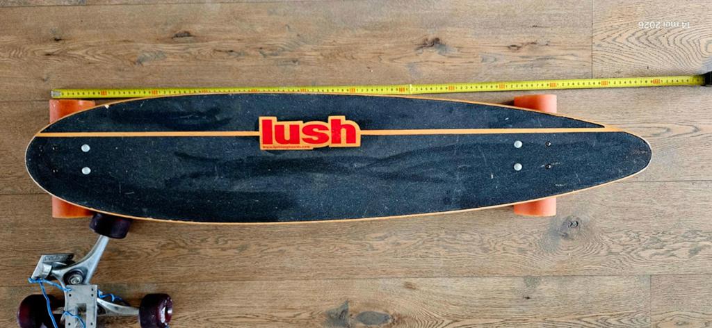 Lush Longboard Skateboard., Ophalen, Gebruikt, Skateboard, Longboard