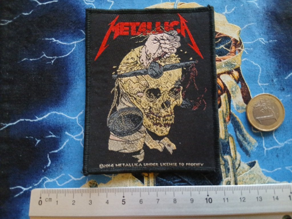 Metallica zeer mooie en nieuwe official 2014 patch 86, Verzenden, Nieuw, Kleding